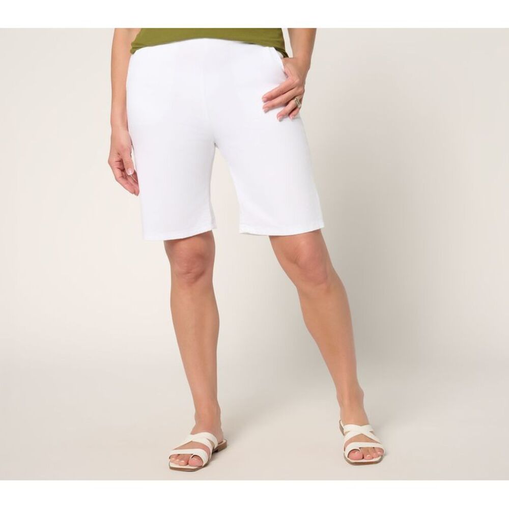 Denim & Co. Women's Pants Sz M Make Your Selection: Color Flat White A741704